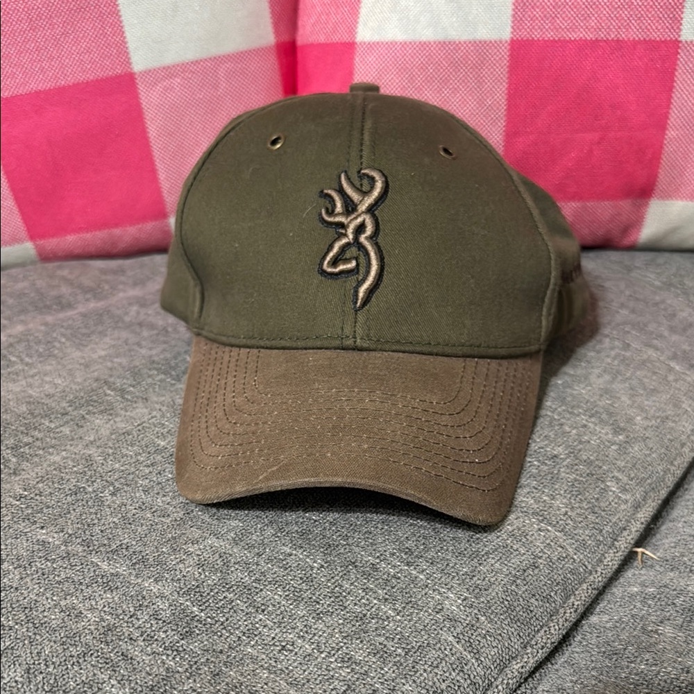 Browning Olive and Brown Cap